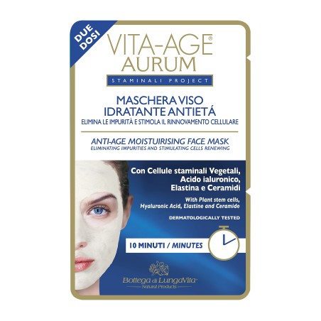 Maschera Viso Idratante Antietà - Bottega di LungaVita