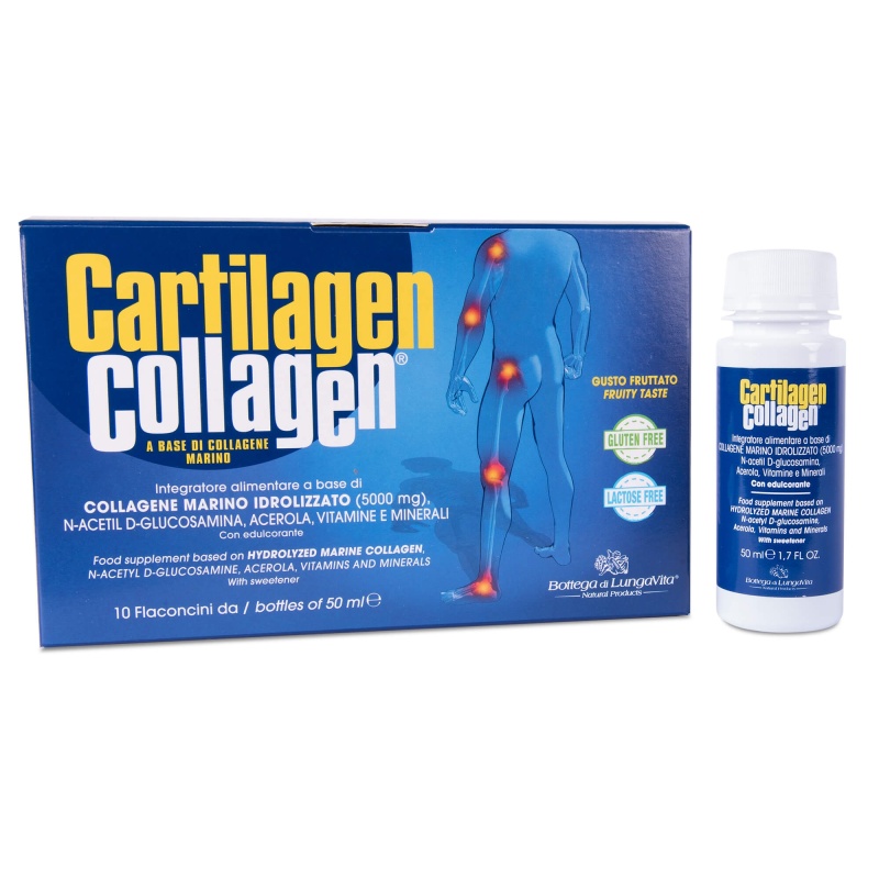 CARTILAGEN COLLAGEN - Integratore Ossa Collagene Marino - Bottega di LungaVita