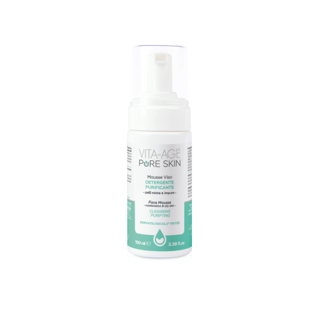 Mousse Detergente Viso Vita Age Pure Skin - Bottega di LungaVita