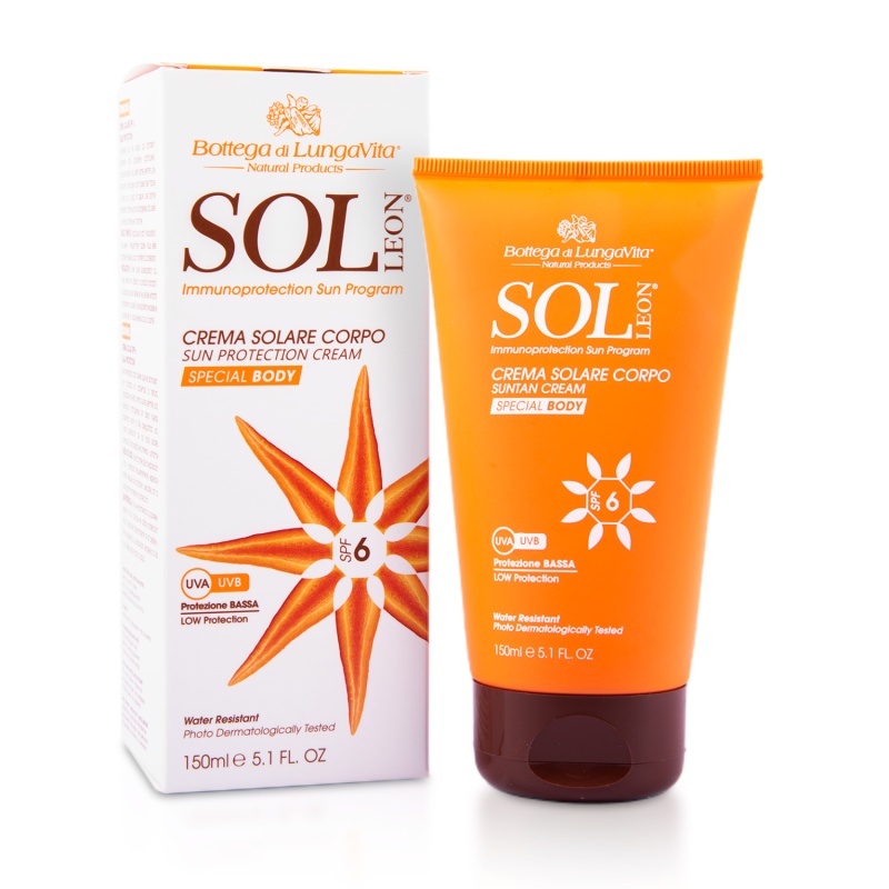 Sol Leon Crema Solare Corpo SPF6