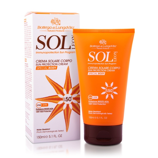 Sol Leon Crema Solare Corpo SPF50