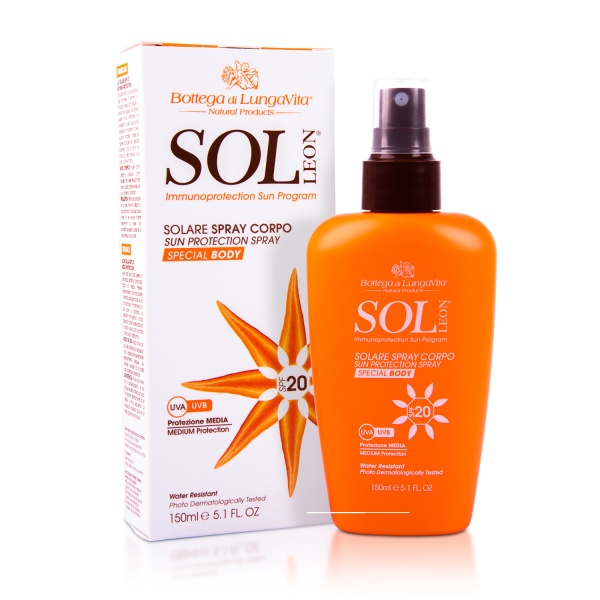 SUN PROTECTION BODY SPRAY SPF20
